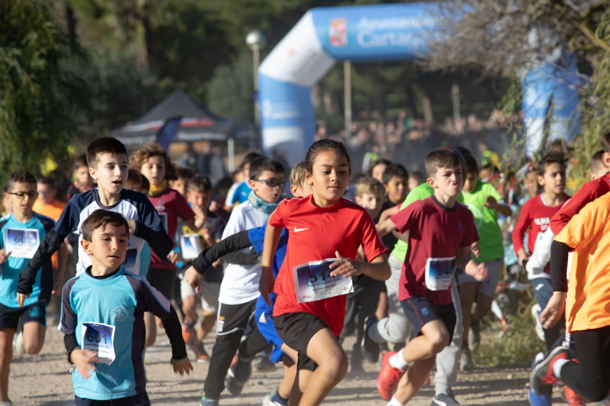 Las imágenes del Cross Escolar en Cartagena