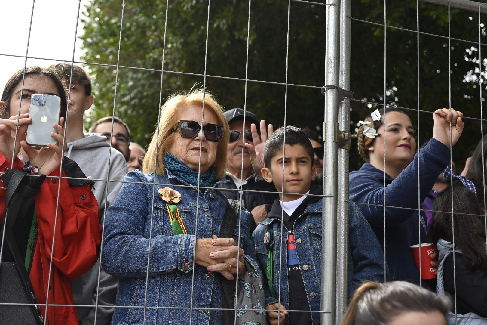 Búscate en las fotos: Las mejores imágenes de la mascletà de este viernes en Castelló