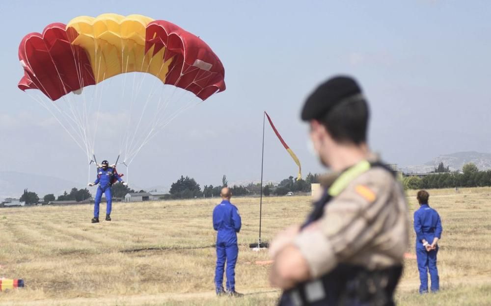 Acto de relevo de mando de la Base Aérea de Alcantarilla