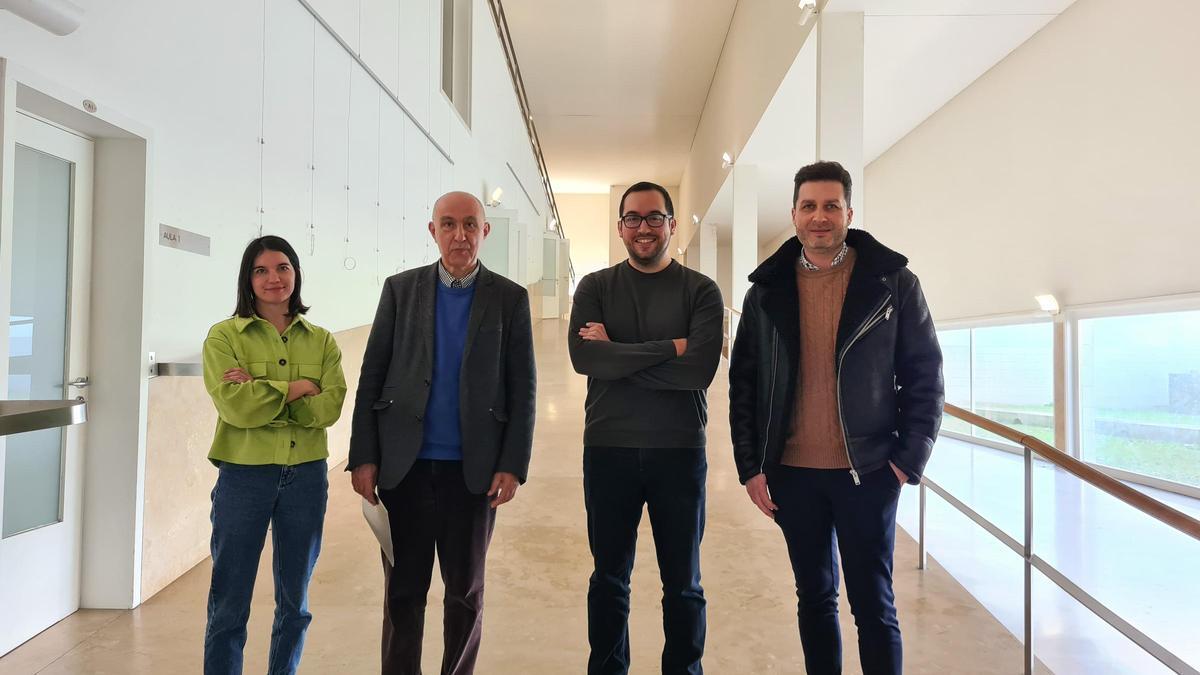 Alba Silva, Xosé López, Jorge Vázquez e José Sixto, profesores de Ciencias da Comunicación da Universidade de Santiagoimplicados na primeira fase do observatorio Iberifier (2021-2024)