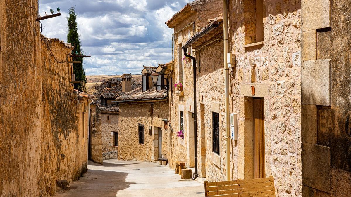 Calles medievales, Maderuelo, Segovia