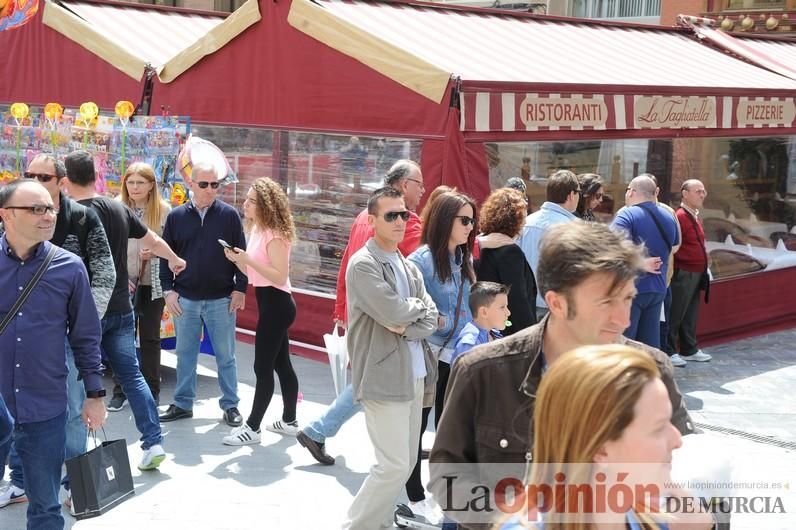 Ambiente sardinero en las calles de Murcia