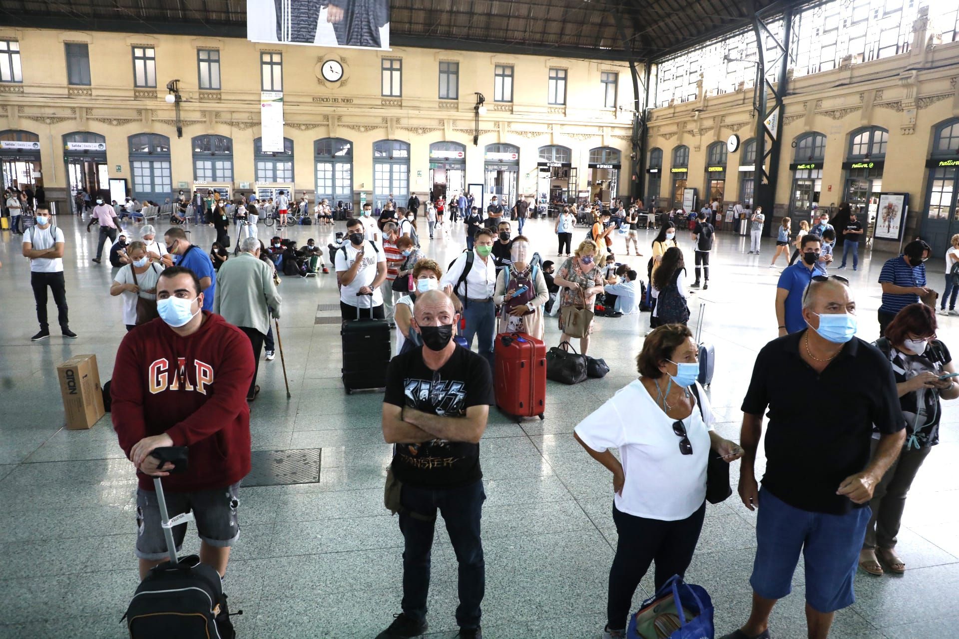 Segundo día de huelga de maquinistas de Renfe