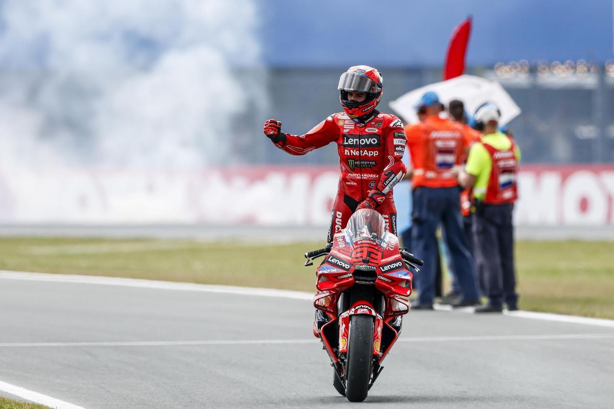 Carrera del Gran Premio de Países Bajos de MotoGP.