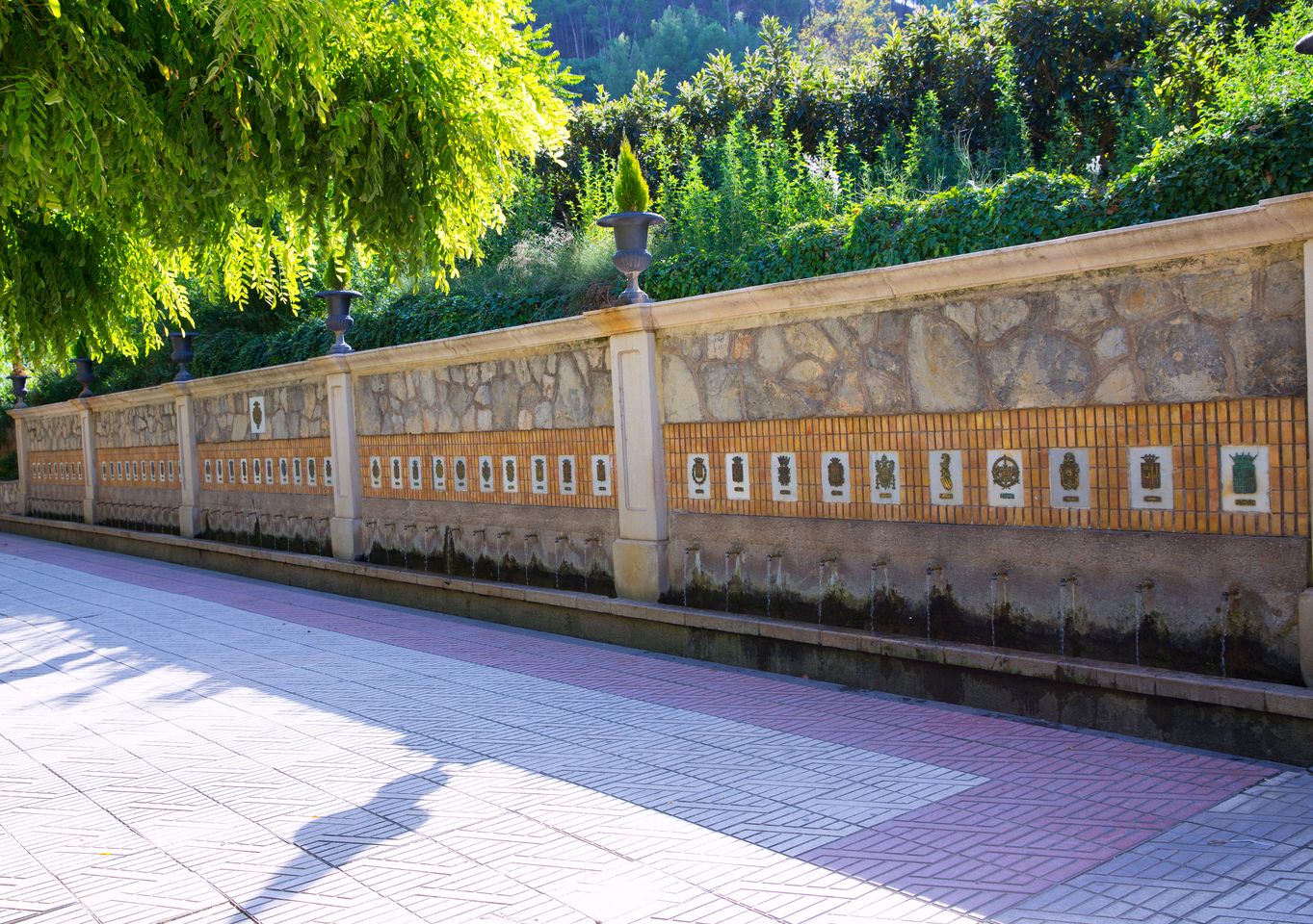 Fuente de los 50 caños en Segorbe