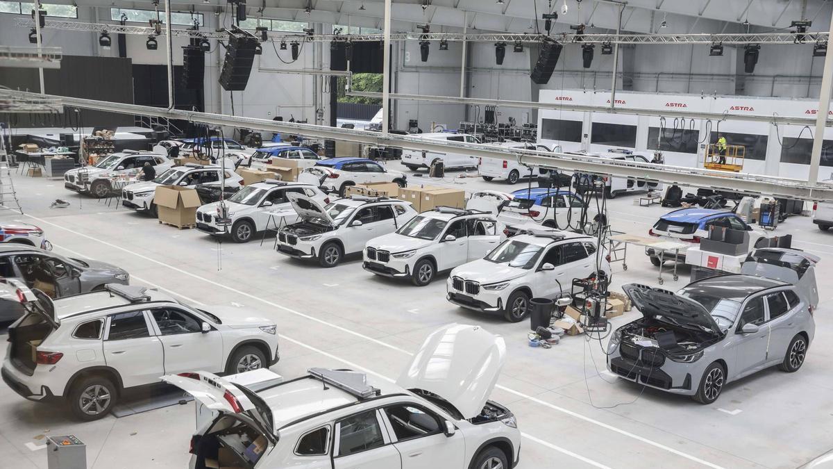 Vista de las nuevas instalaciones de Autosa en Olloniego