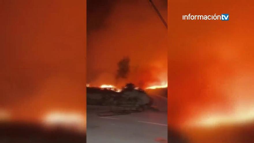 Incendio en Teulada: &quot;Ha sido un accidente; no teníamos ninguna alerta de suspensión de los fuegos artificiales&quot;