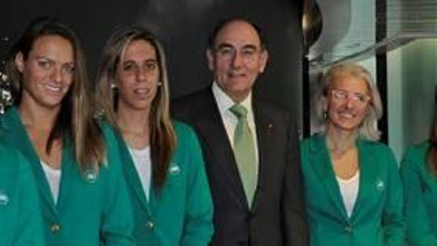 Ignacio Galán, con la élite femenina