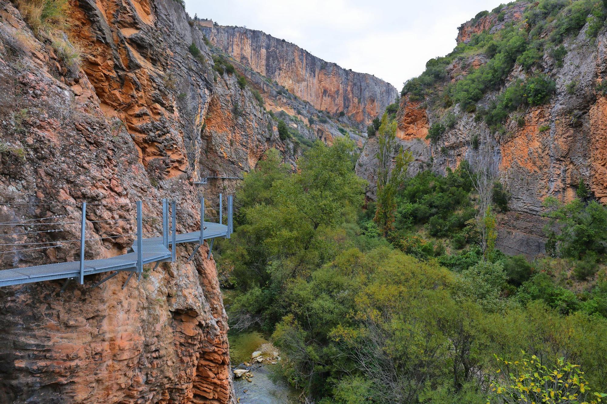 El Cañón del río Vero visto desde el mirador