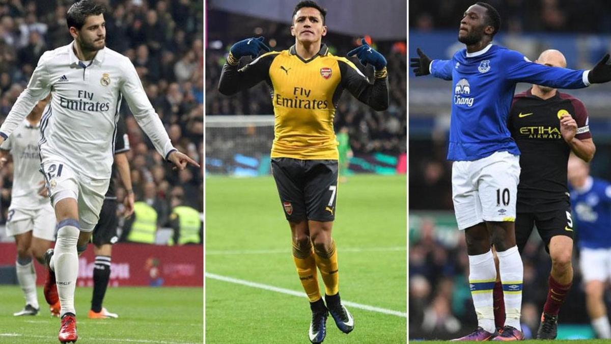 Alexis, Morata o Lukaku podrían llegar al Chelsea.