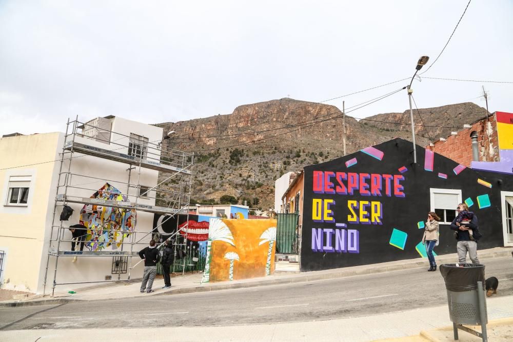 Murales de San Isidro en Orihuela