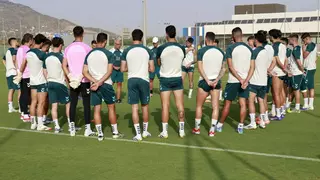 El Málaga CF aumenta el ritmo en la Ciudad Deportiva