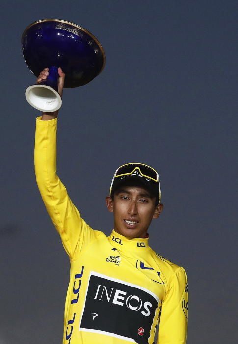 Egan Bernal, campeón del Tour de Francia