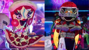 Pizza y Tortuga en Mask Singer
