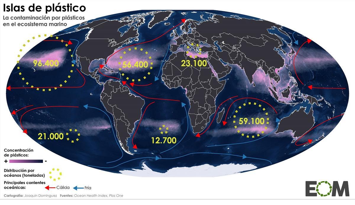 Día Mundial de los Océanos: ocho millones de toneladas de plástico al mar cada año