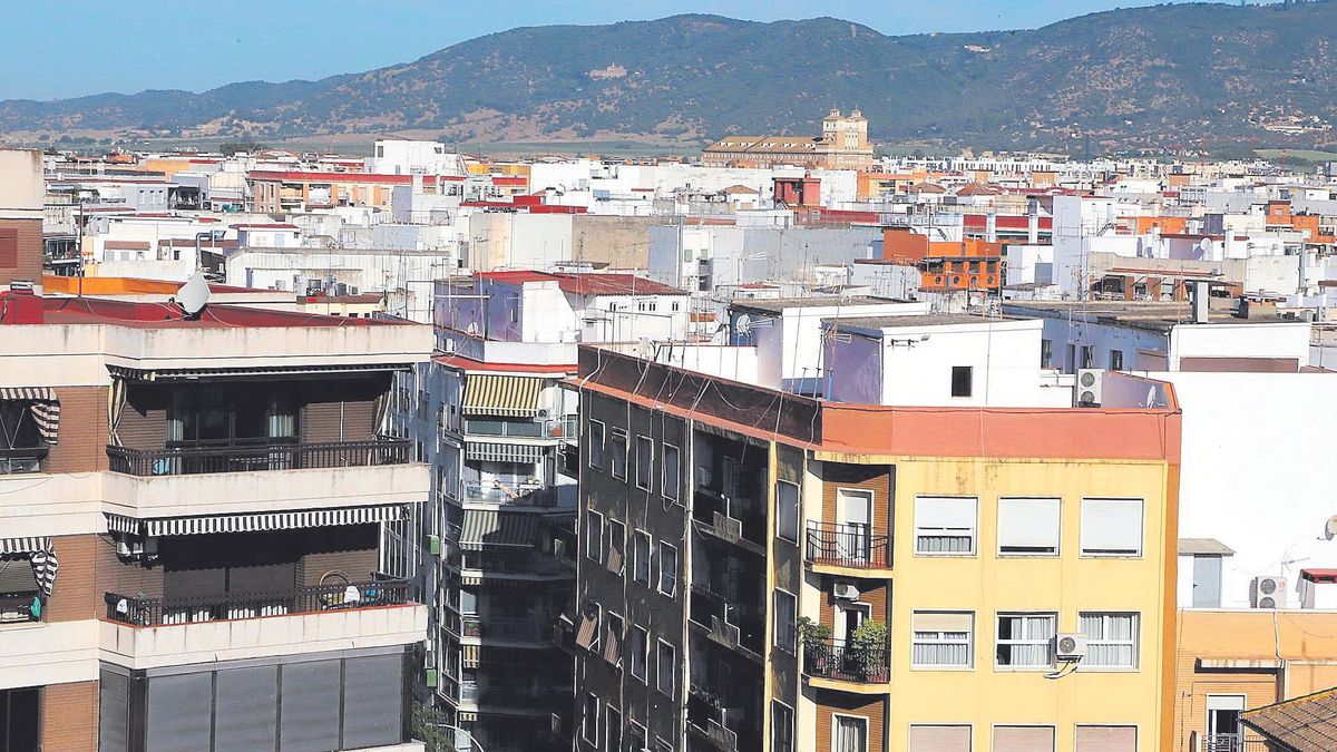 Vista aérea de la ciudad de Córdoba.