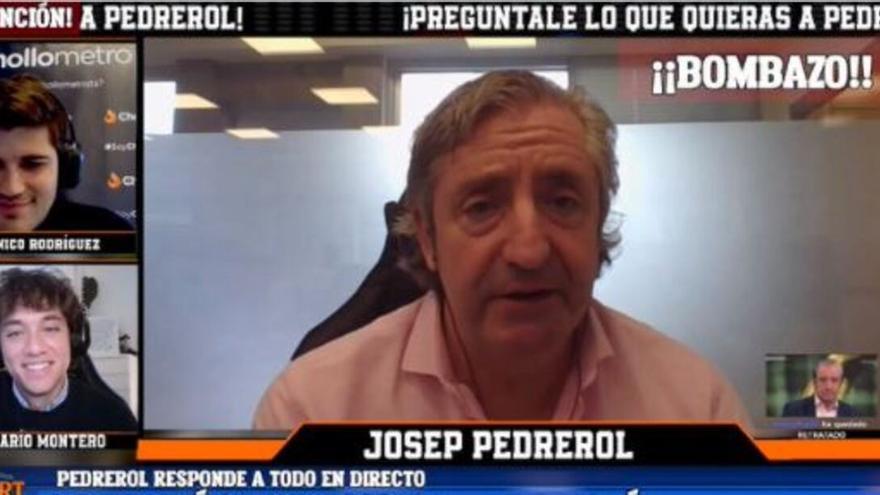 Josep Pedrerol confirmó la noticia en el Twitch del programa.