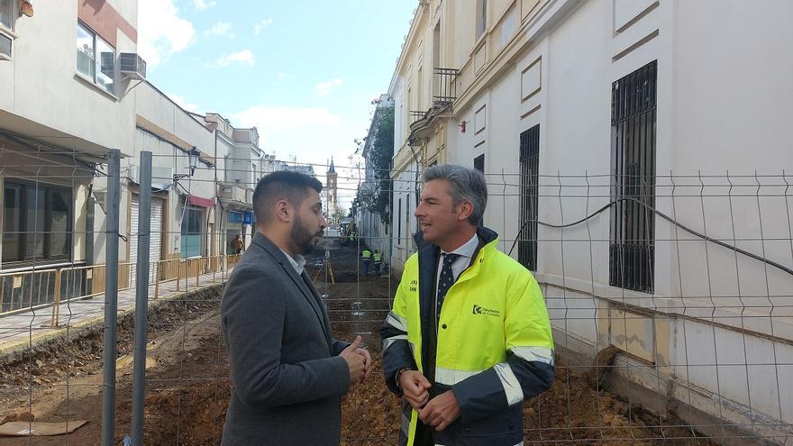 La Diputación de Córdoba mejora varias calles de Peñarroya-Pueblonuevo