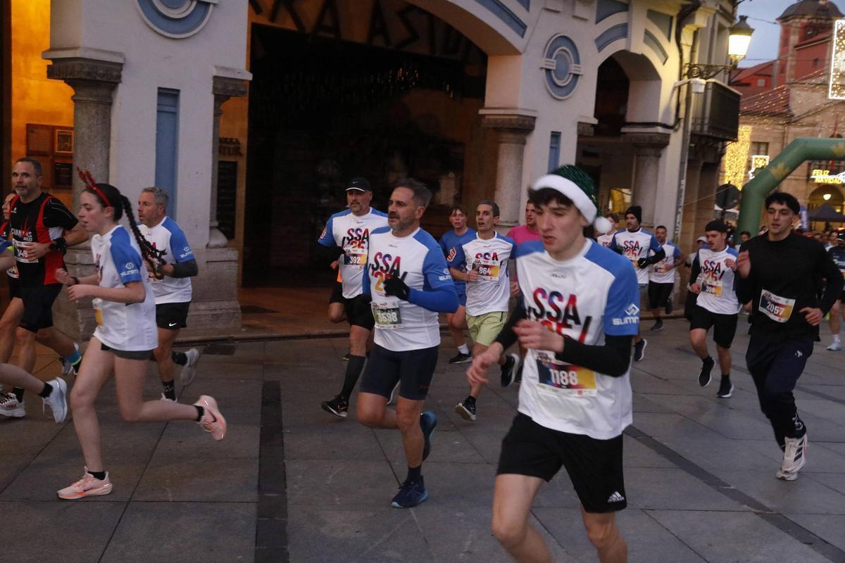 EN IMÁGENES: Así fue la San Silvestre de 2025 de Avilés