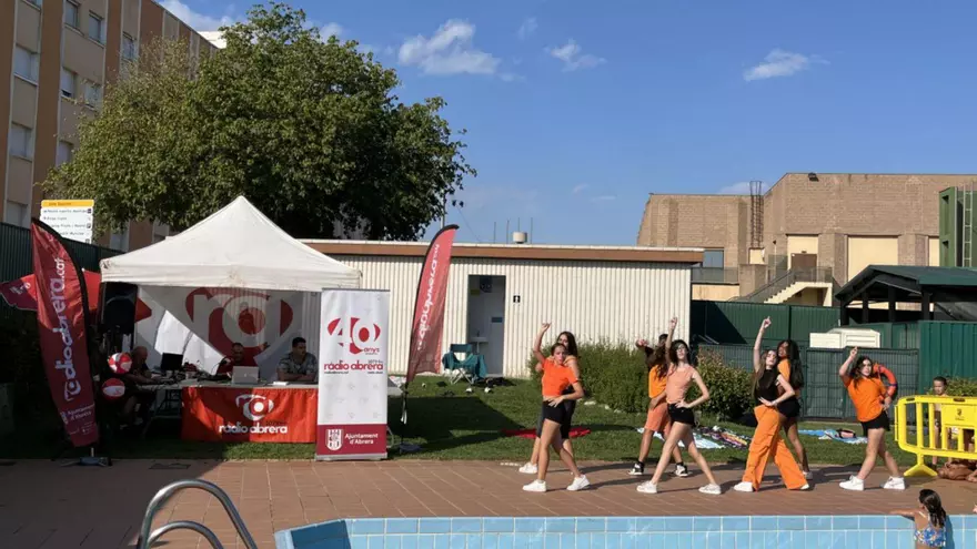 Última sessió de Ràdio Abrera a la Piscina Municipal d’Estiu