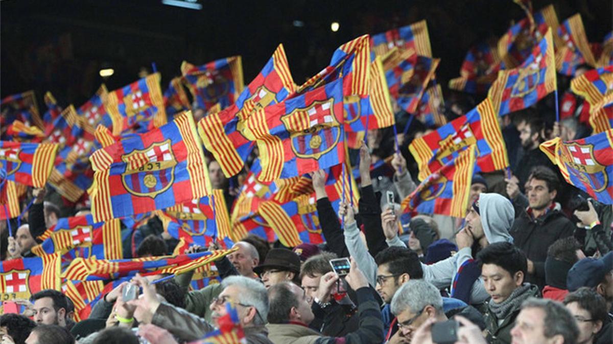 La afición del FC Barcelona quiere celebrar el título de Copa