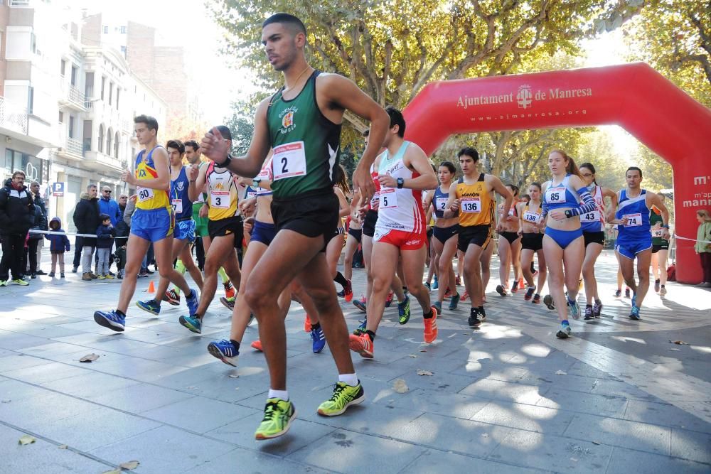 Matinal de marxa atlètica a Manresa