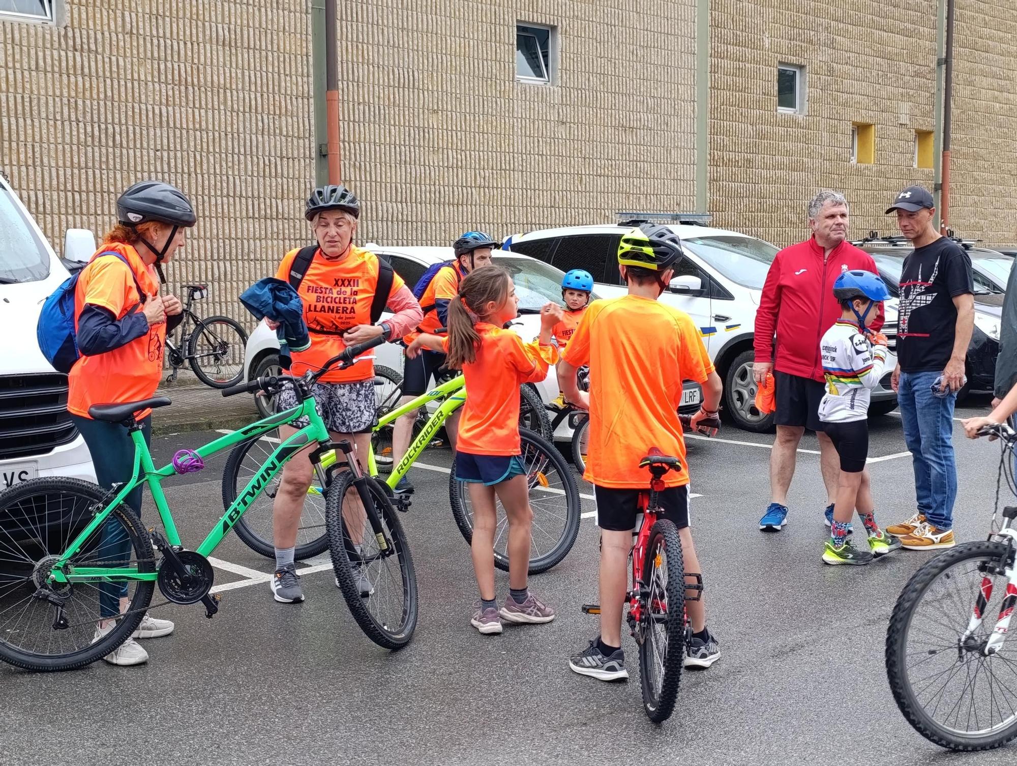 La Fiesta de la Bicicleta triunfa en Llanera