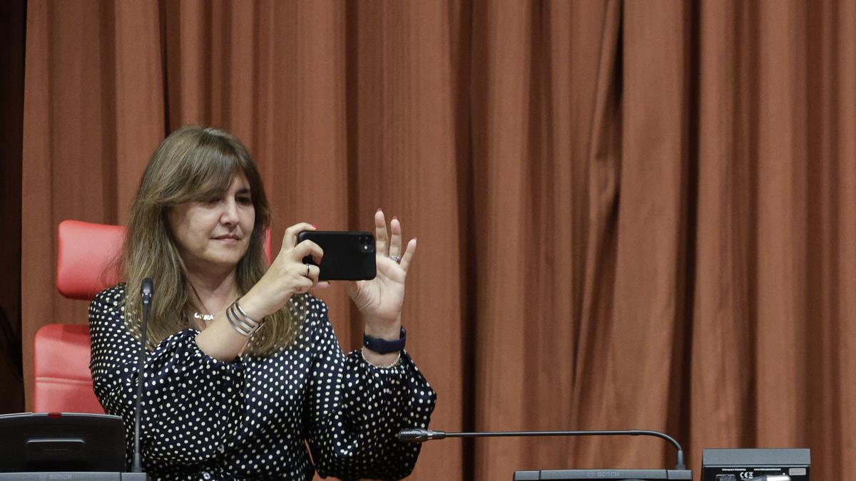 Presidenta del Parlament Laura Borrás