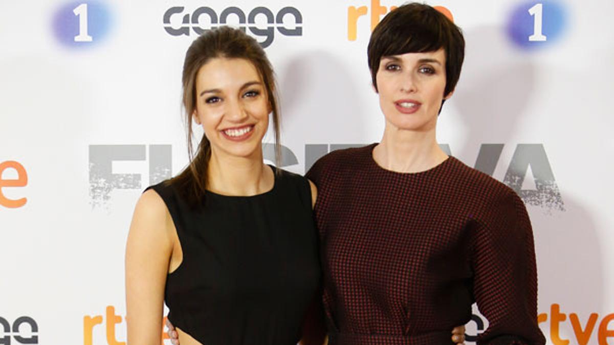 Paz Vega y Ana Guerra acuden a la presentación de la serie 'Fugitiva'