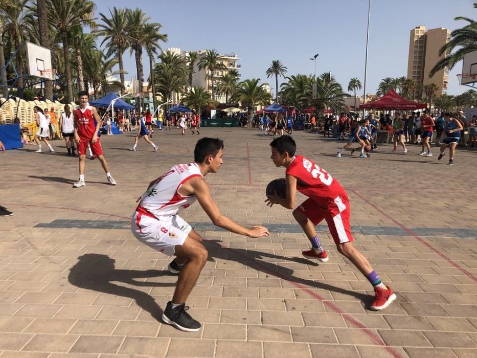 Campeonato de baloncesto 3x3 en La Ribera