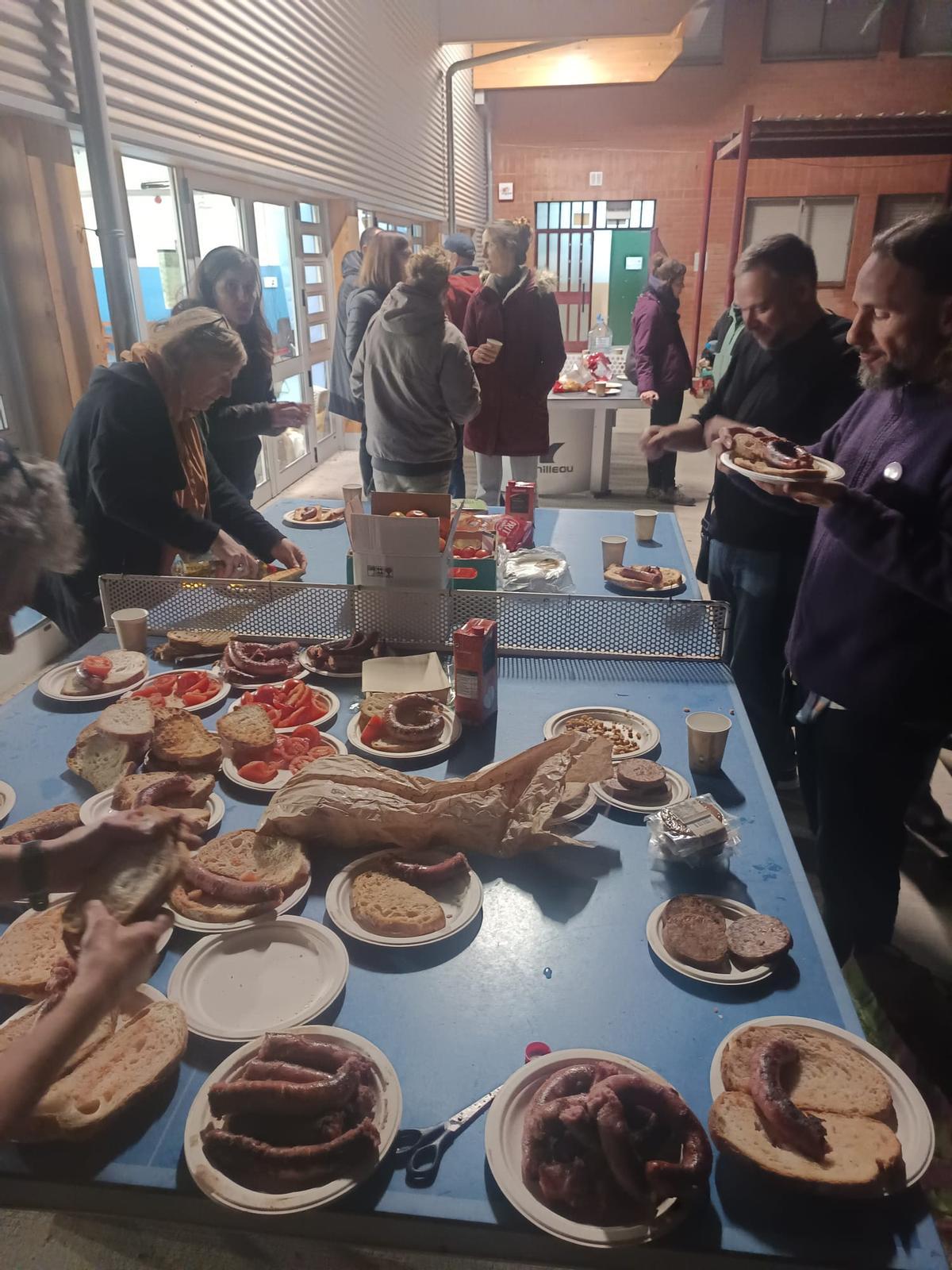 Sopar plegats al Pius Font i Quer