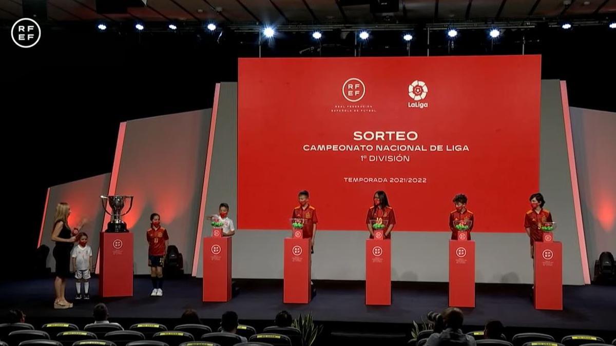 El sorteo del calendario de LaLiga Santander.