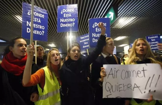 Air Comet echa el cierre por no poder afrontar su deuda