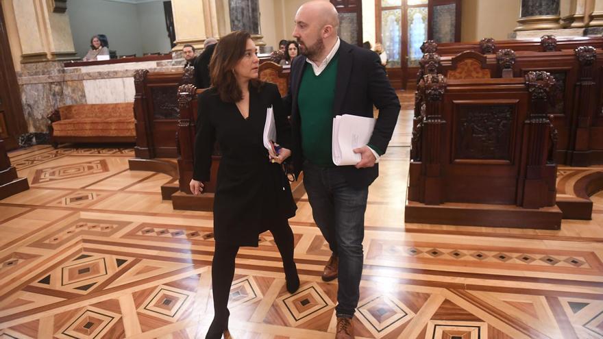 Pleno municipal en A Coruña