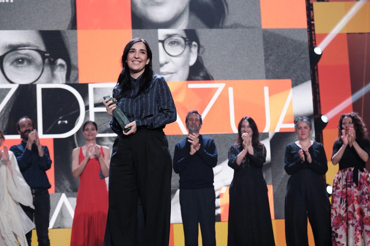 La gala de entrega del Premio Málaga Talent a la directora Alauda Ruiz de Azúa, en imágenes