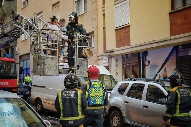 Incendio con un varón fallecido en una vivienda en La Laguna