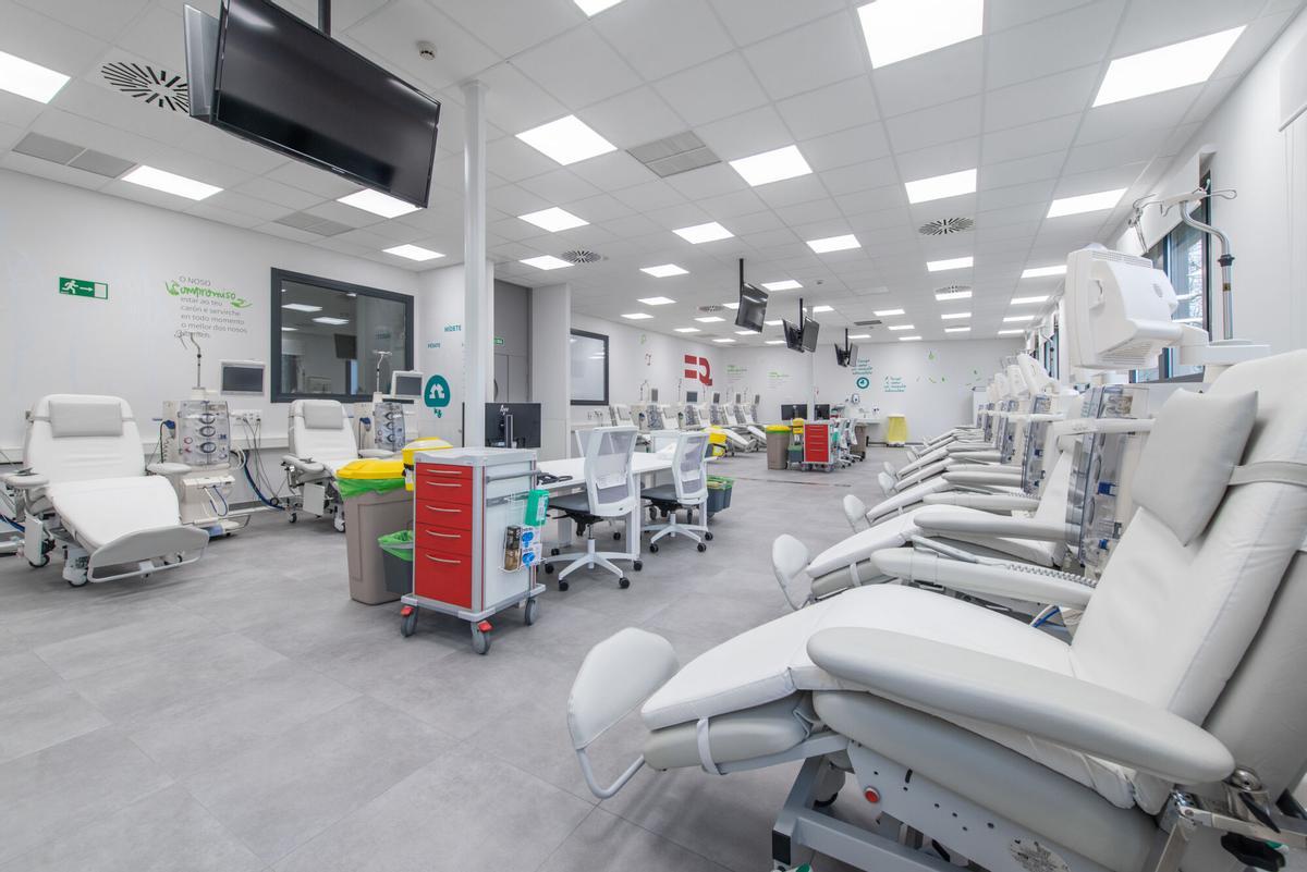 Centro de diálisis.