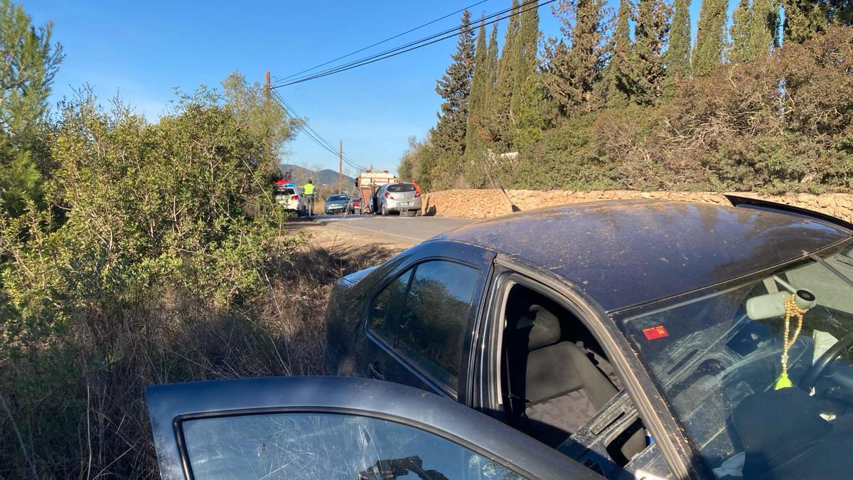 Coches accidentados.