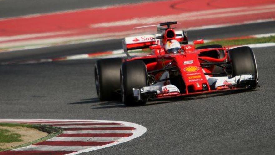 Sebastian Vettel va fer el segon millor temps dels entrenaments