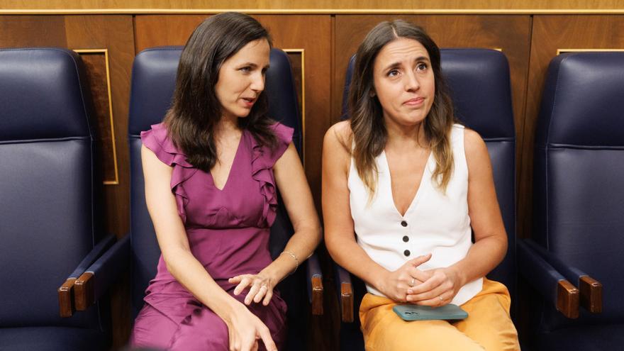 Ione Belarra e Irene Montero.