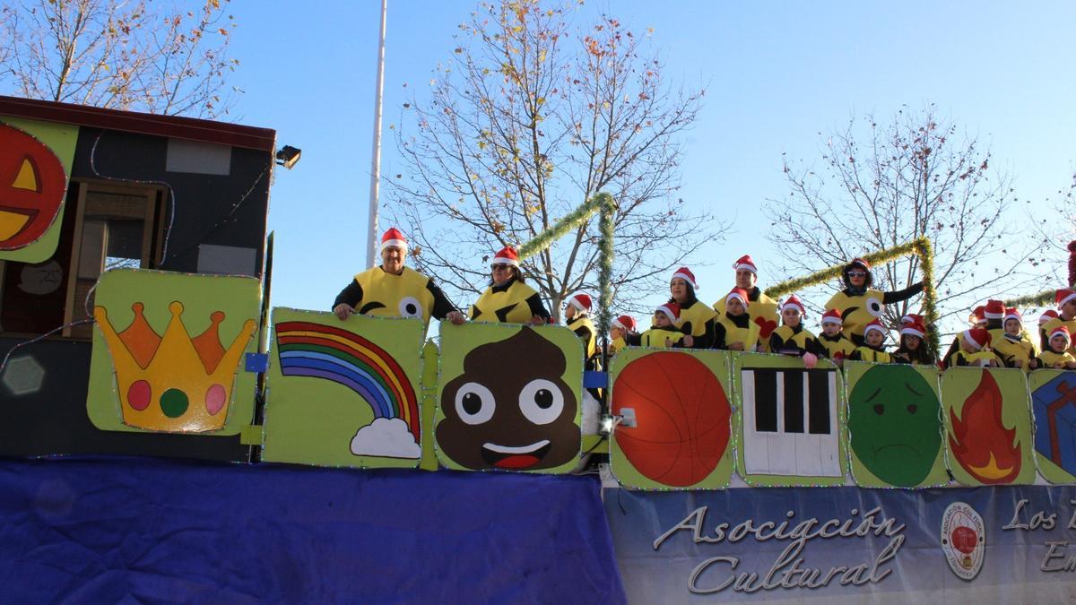 Una carroza de la Cabalgata de Reyes en una edición pasada.