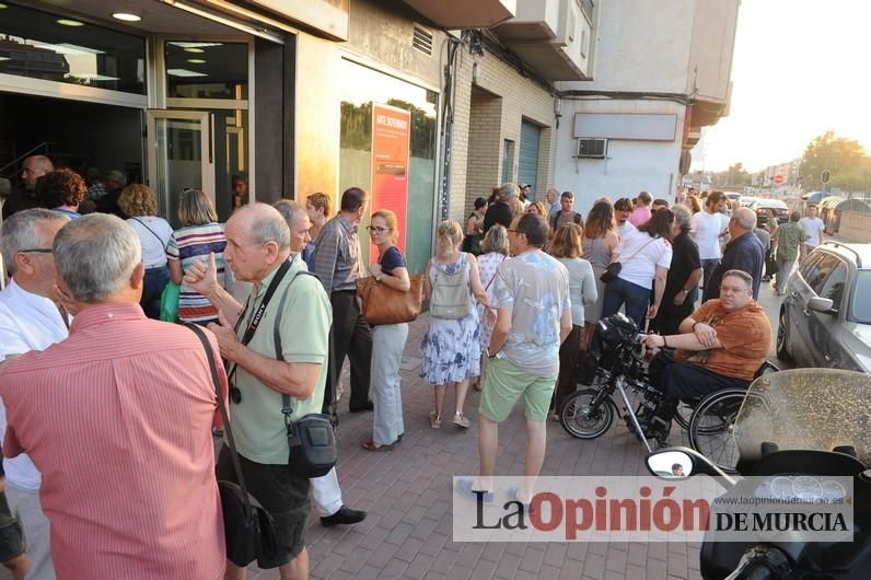 Inauguración de la exposición 'Arte soterrado'