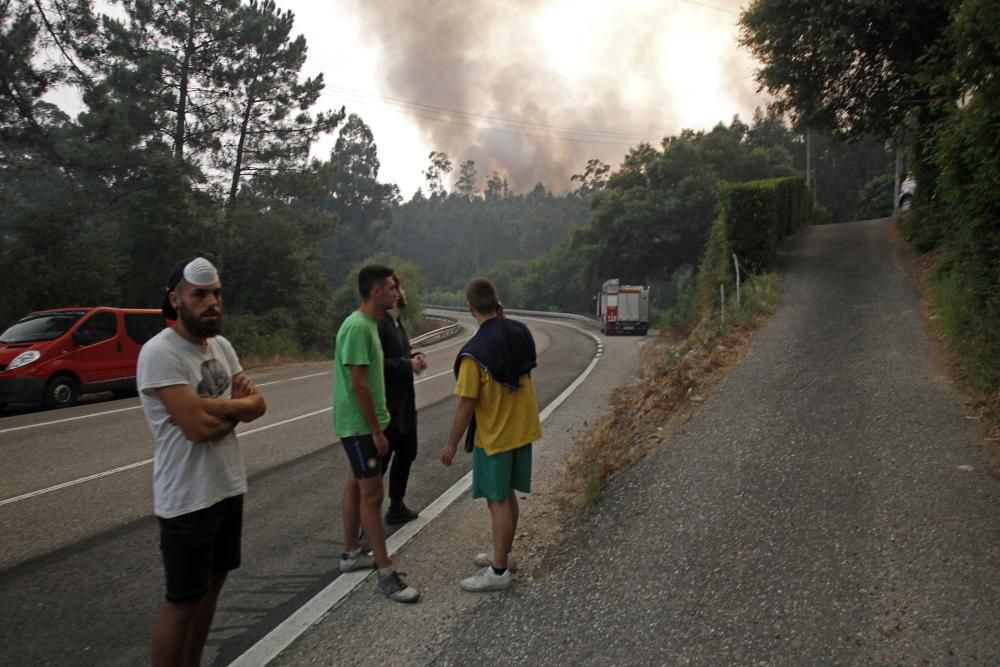 Arbo lucha contra el fuego