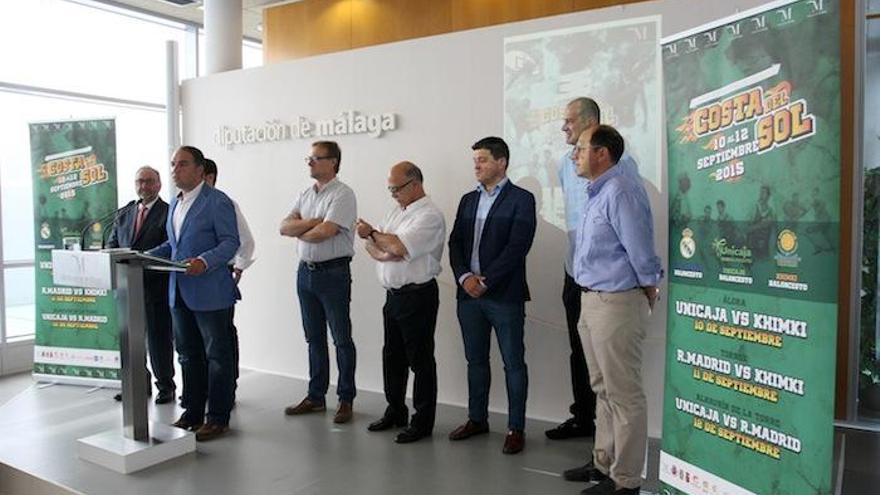 Imagen de la presentación del evento en la Diputación.