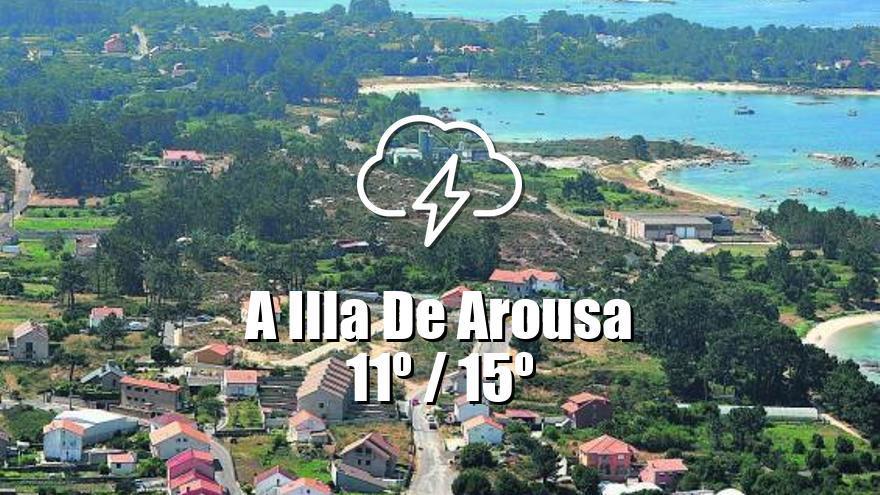 El tiempo en A Illa de Arousa: previsión meteorológica para hoy, miércoles 15 de mayo