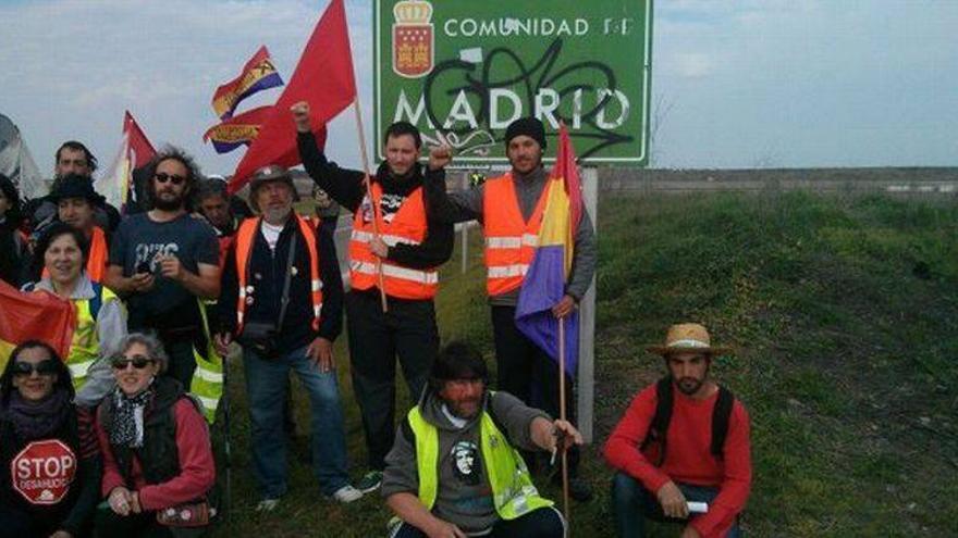 Las columnas de la dignidad llegan a Madrid para quedarse