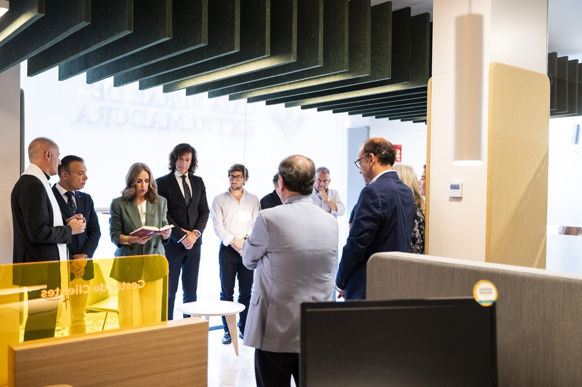 Las imágenes de la inauguración de la nueva sede de Caja Rural en Cáceres