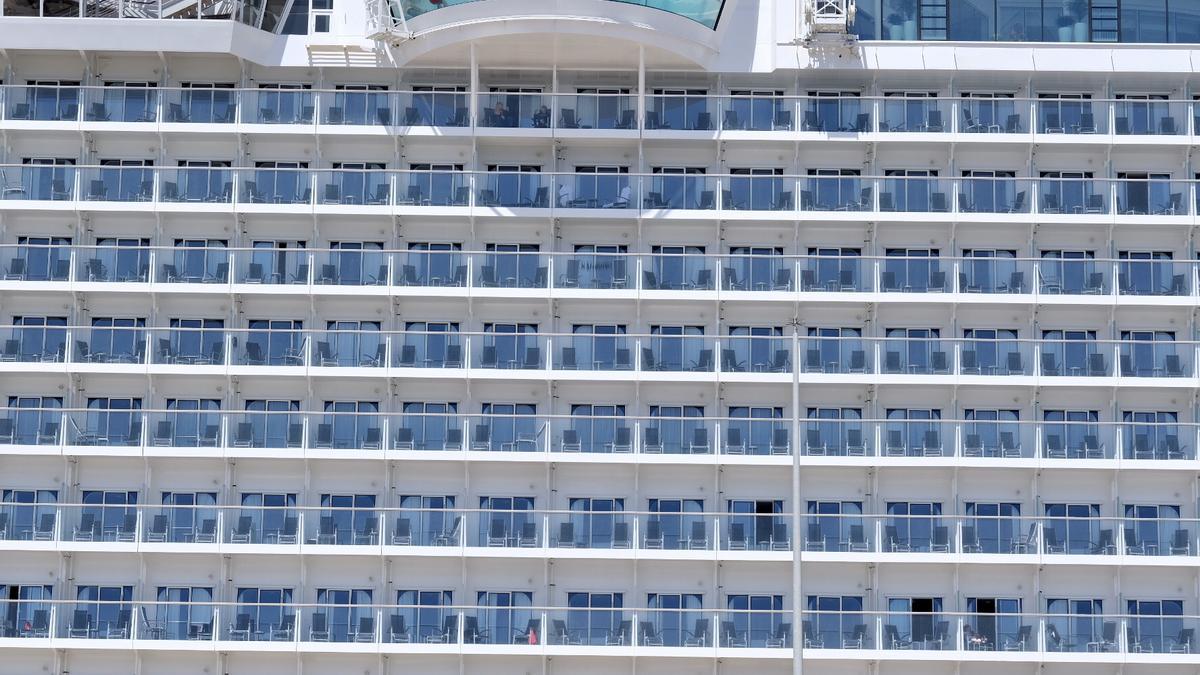 El 'Wonder of the seas', el crucero más grande del mundo, visitó Málaga a finales de abril.