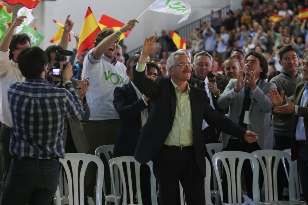 Acto de Vox en el pabellón de Ciudad Jardín