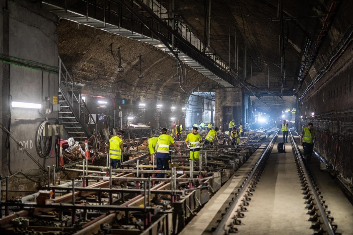 La línea 5 del metro de Barcelona se renueva